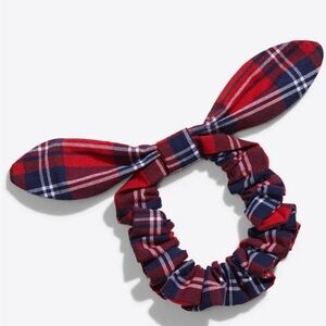 Draper James Plaid Christmas Scrunchie